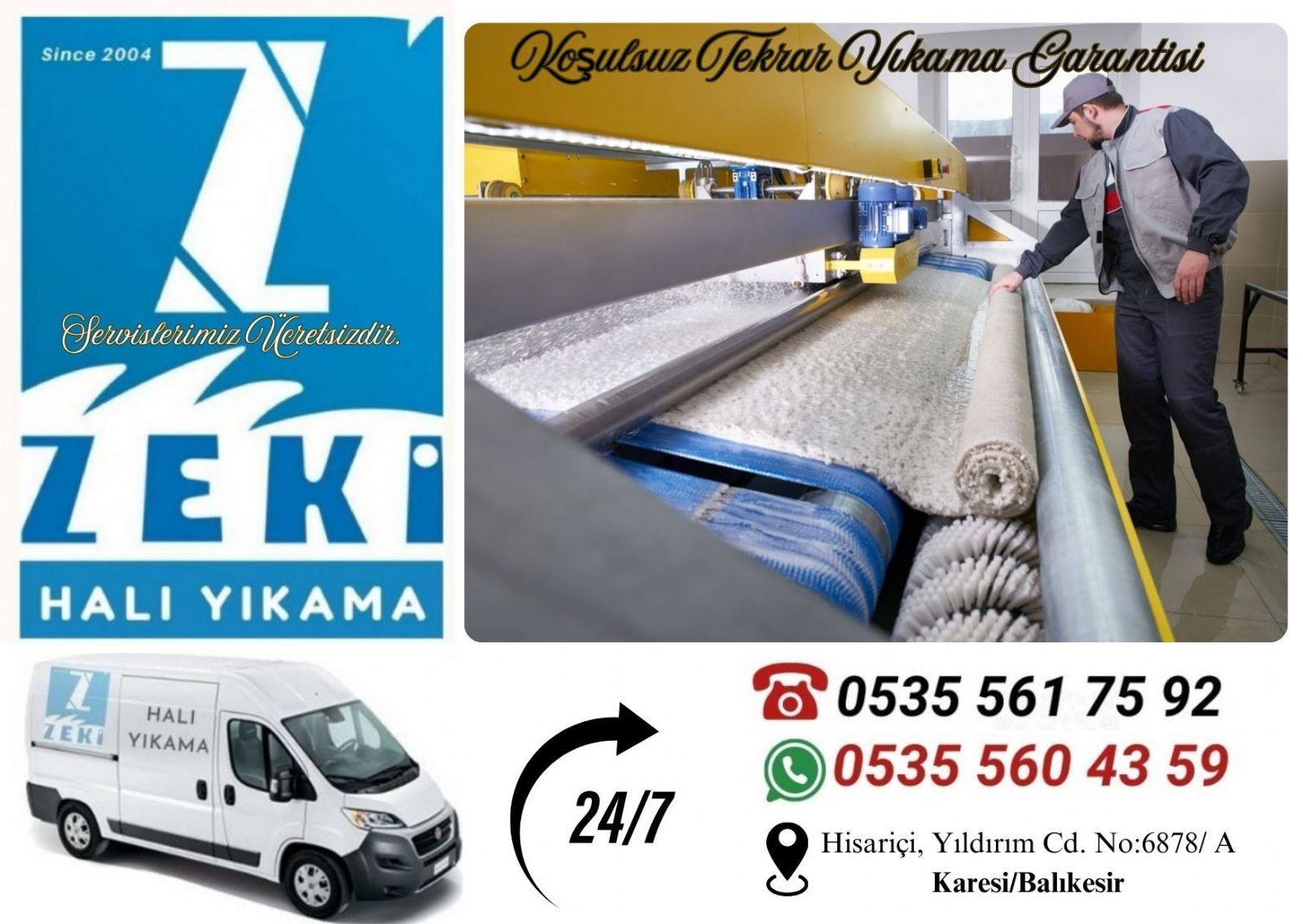 Karesi Halı Yıkama Fiyatları